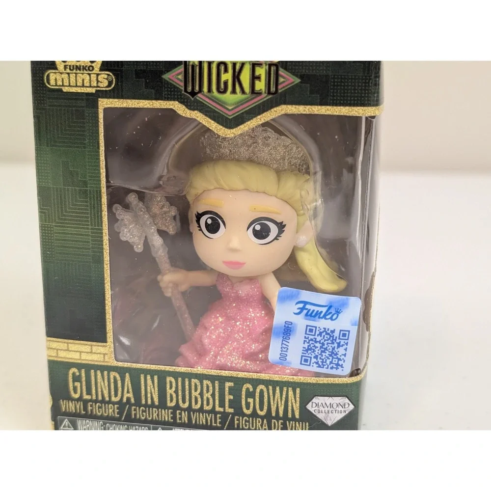 Funko Minis Glinda Bubble Gown DIAMOND Edition Wicked Collectible Vinyl Figure